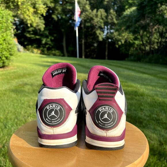 Nike Paris Saint-Germain x Air Jordan 4 Retro Bordeaux - Size 8.5 - Ships Now main image 5